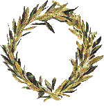 kalungan daun zaitun atau dipanggil wreath